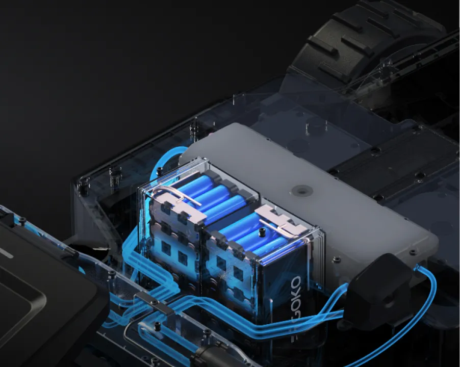 Expandable battery