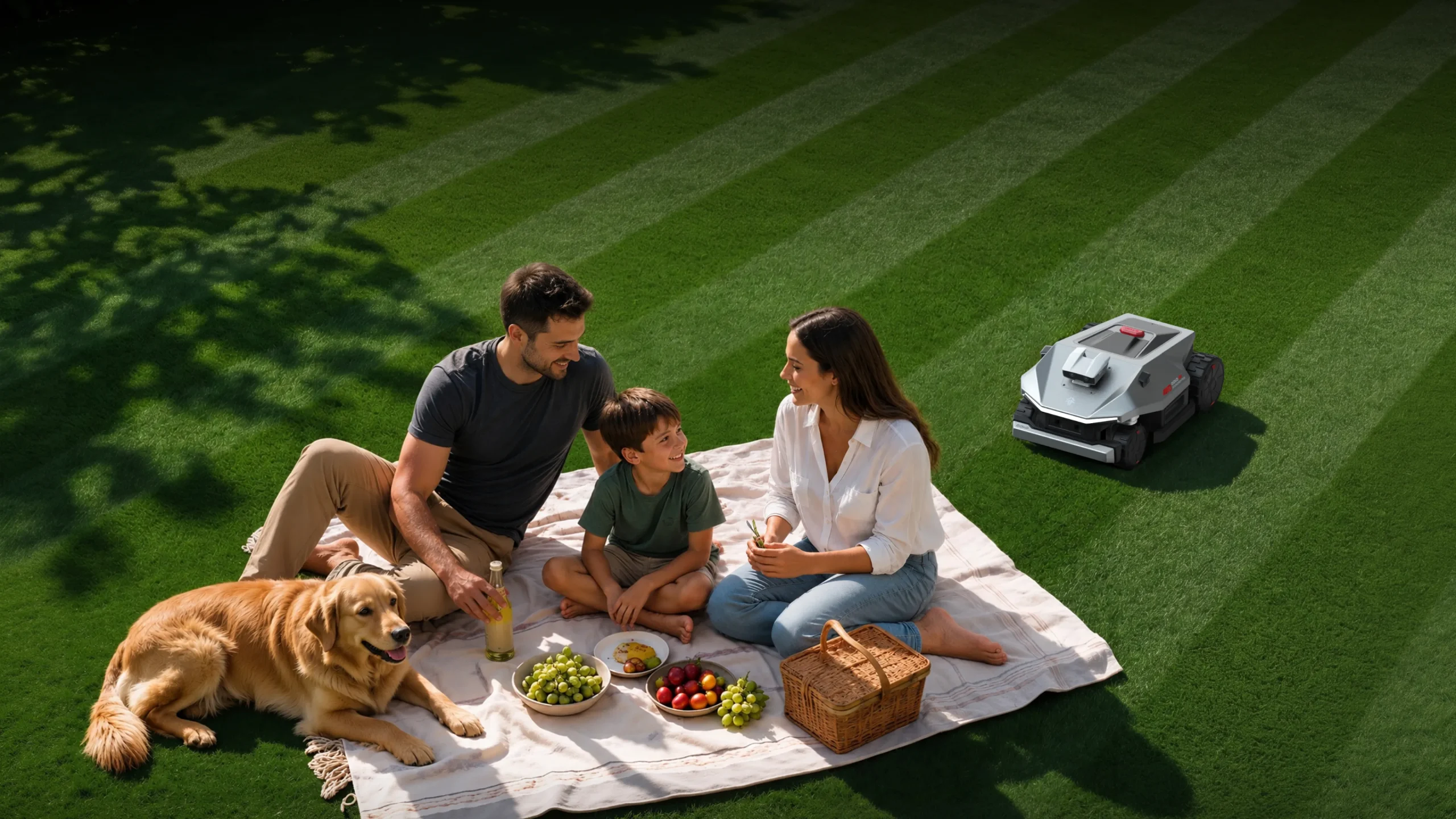 GOKO M6 protects the lawn while mowing