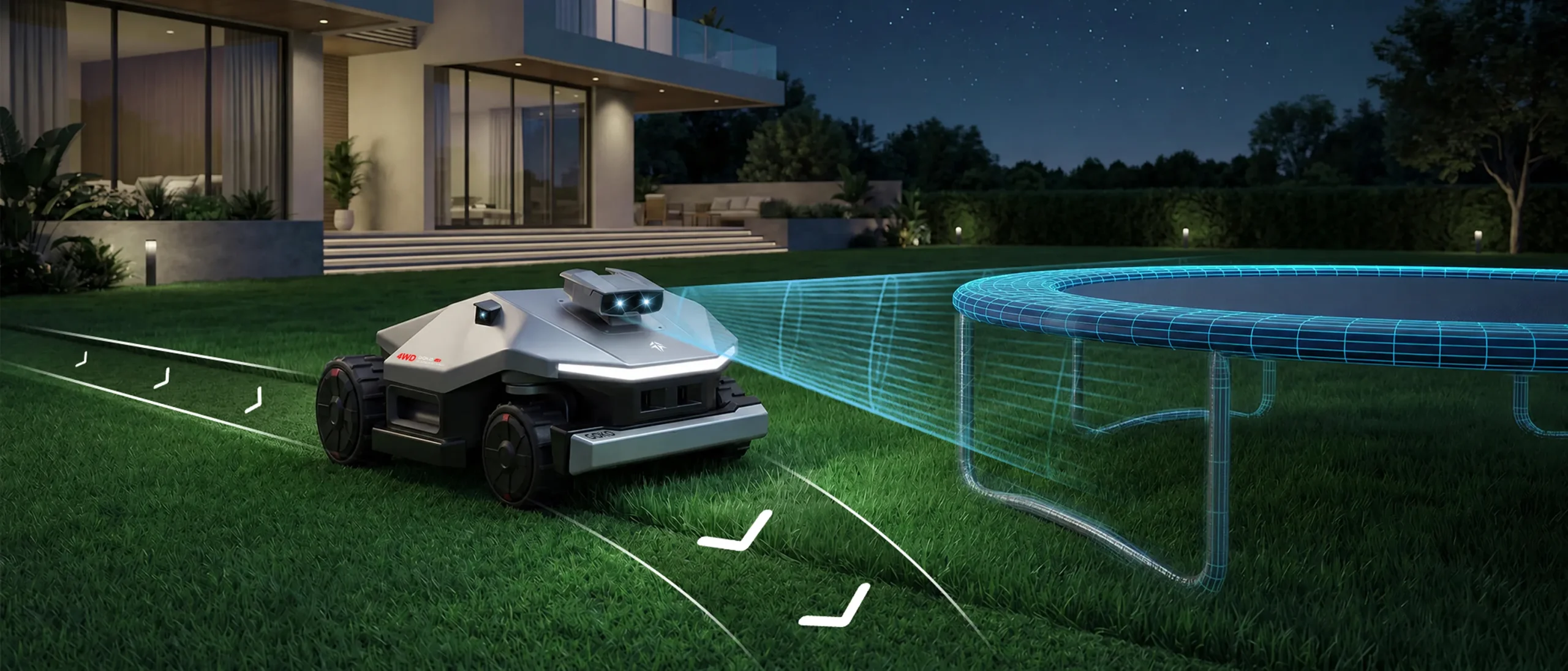 QuadVision detects night path edges