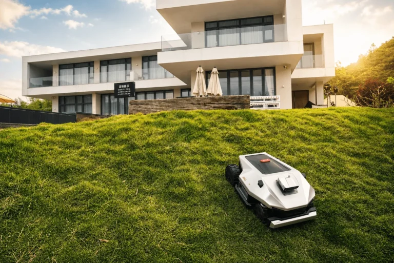 90% Slope！How the GoKo M6 Climbs Hills That Stop Other Robot Mowers